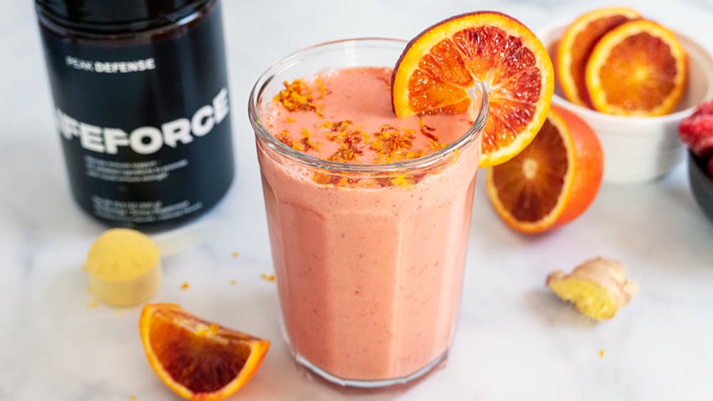 Citrus-Berry Smoothie Recipe for Immune Support