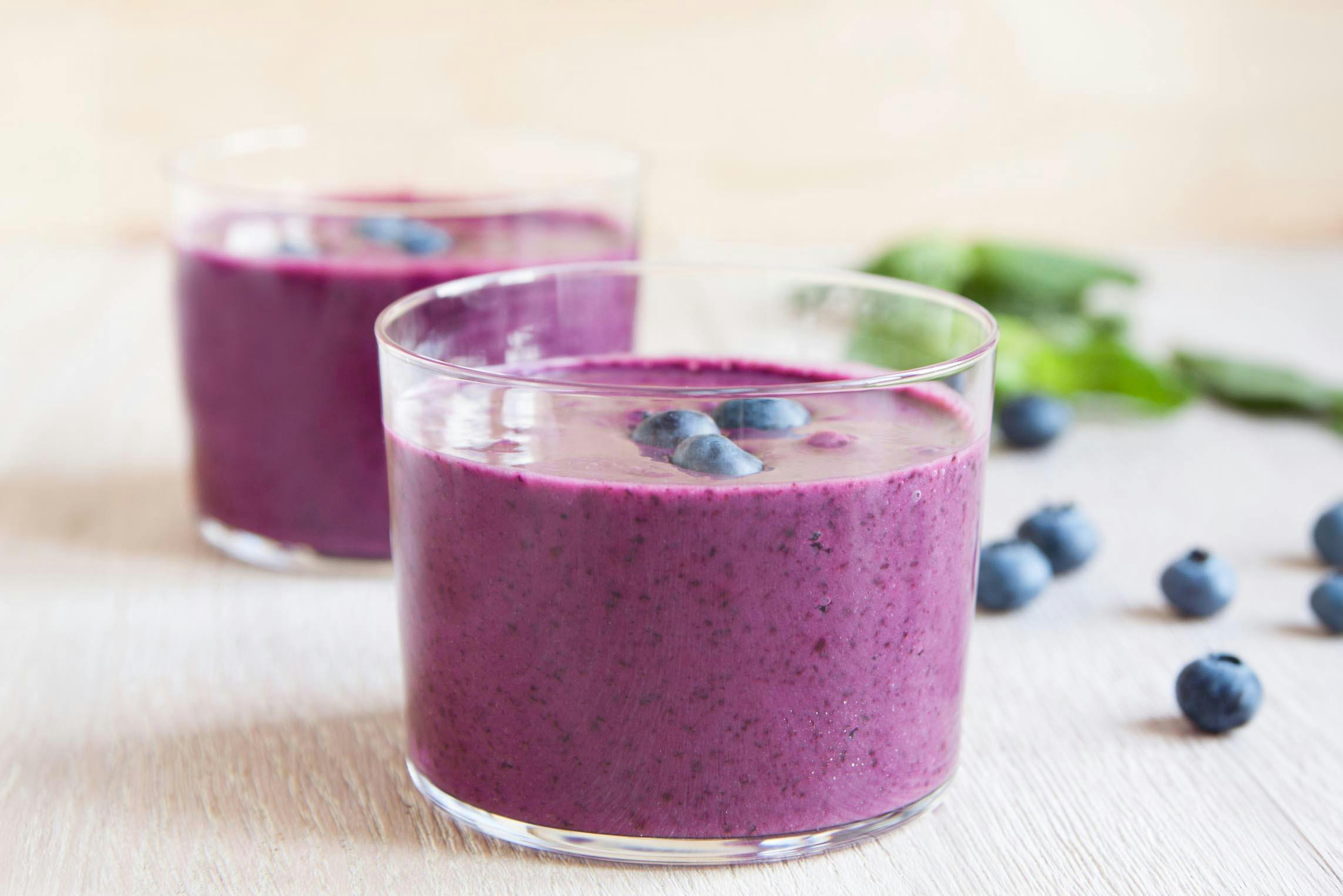 Blueberry Flaxseed Smoothie Recipe