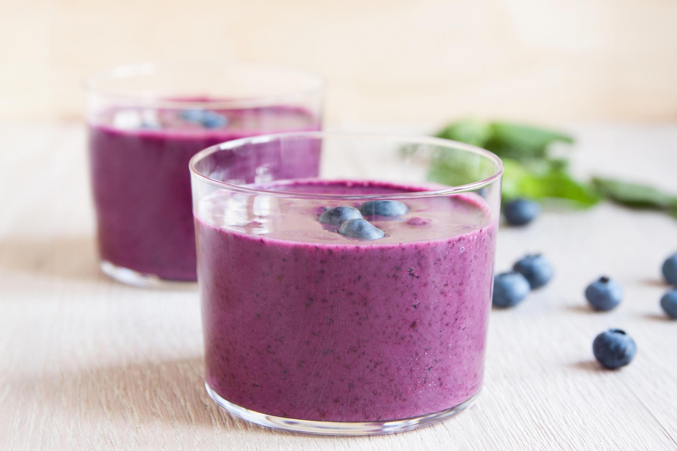 Blueberry Flaxseed Smoothie Recipe