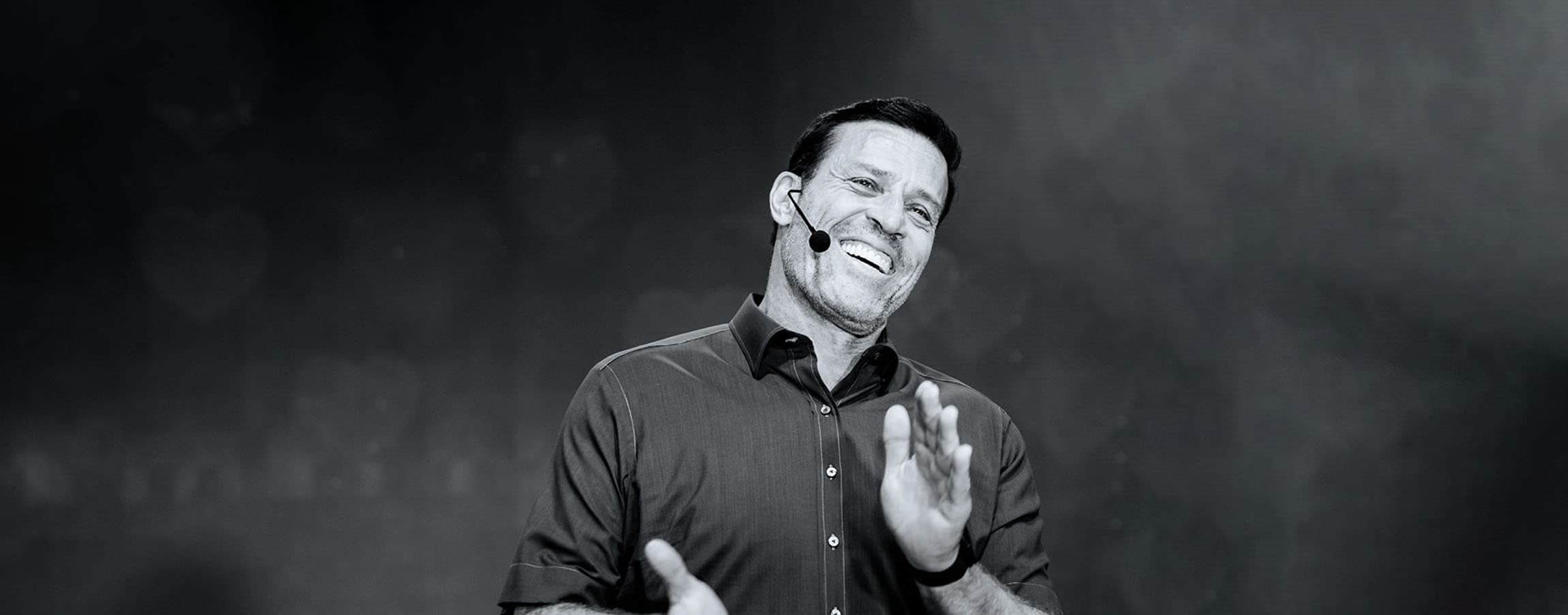 tony robbins upw landing page hero