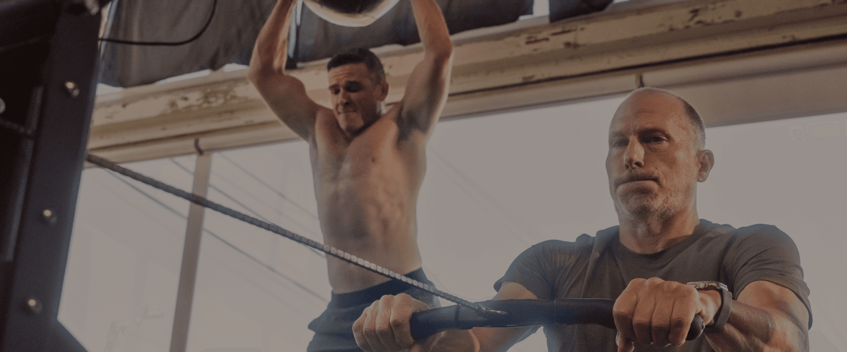 become a member men working out
