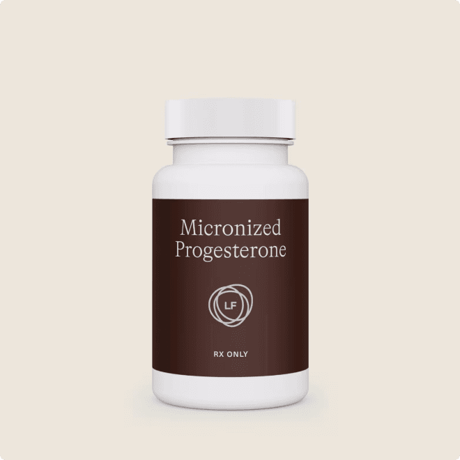 Progesterone supplement image