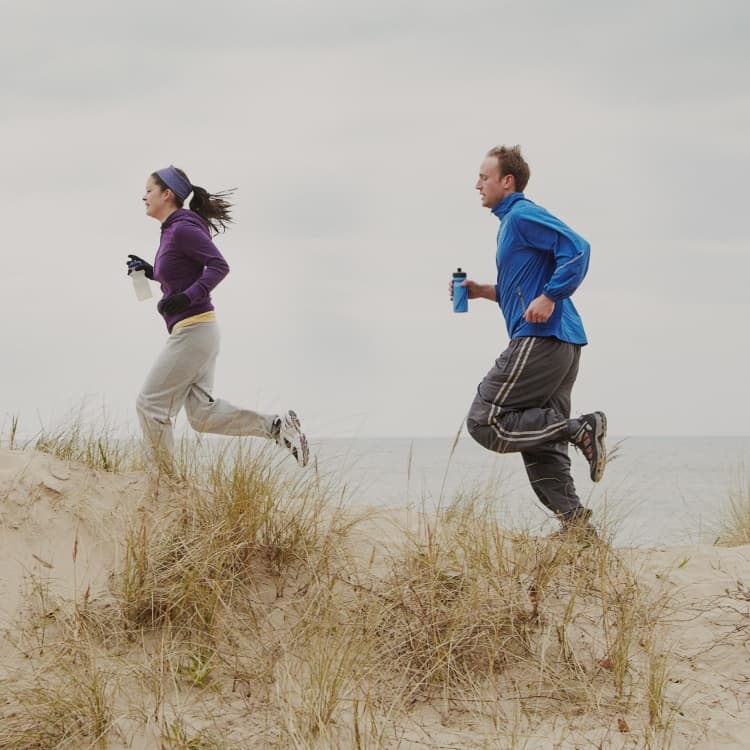 couple running