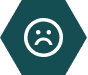 Sad face icon