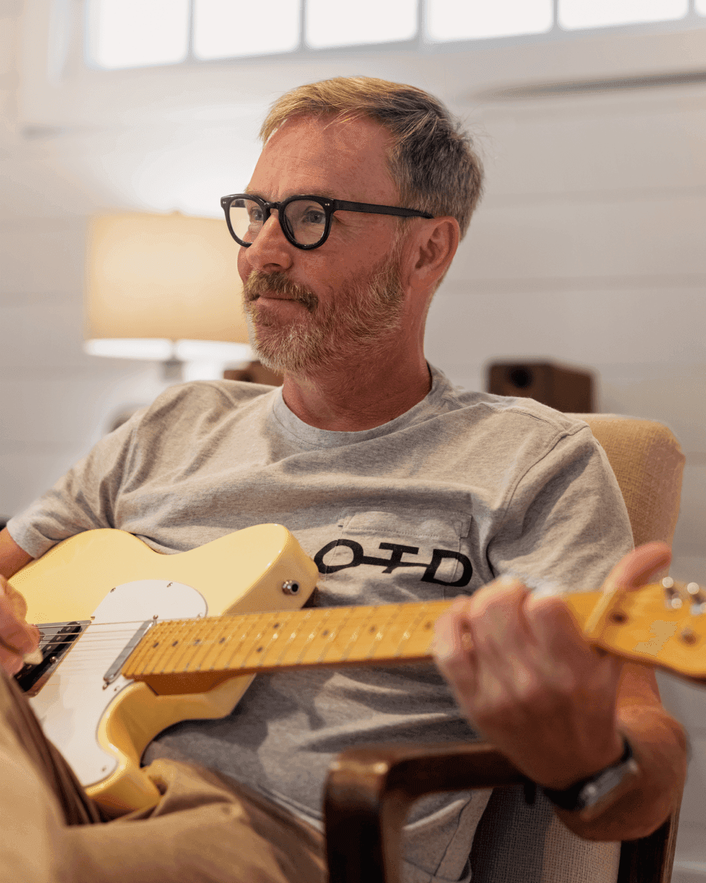 Guy Playing Guitar